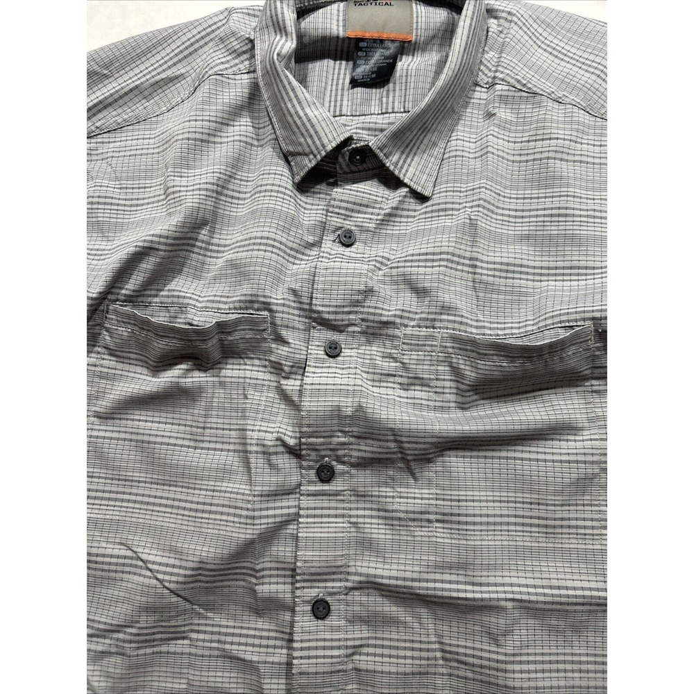 5.11 Tactical Plaid Button Up Snaps/buttons, Double Pocket, XL - Picture 10 of 10